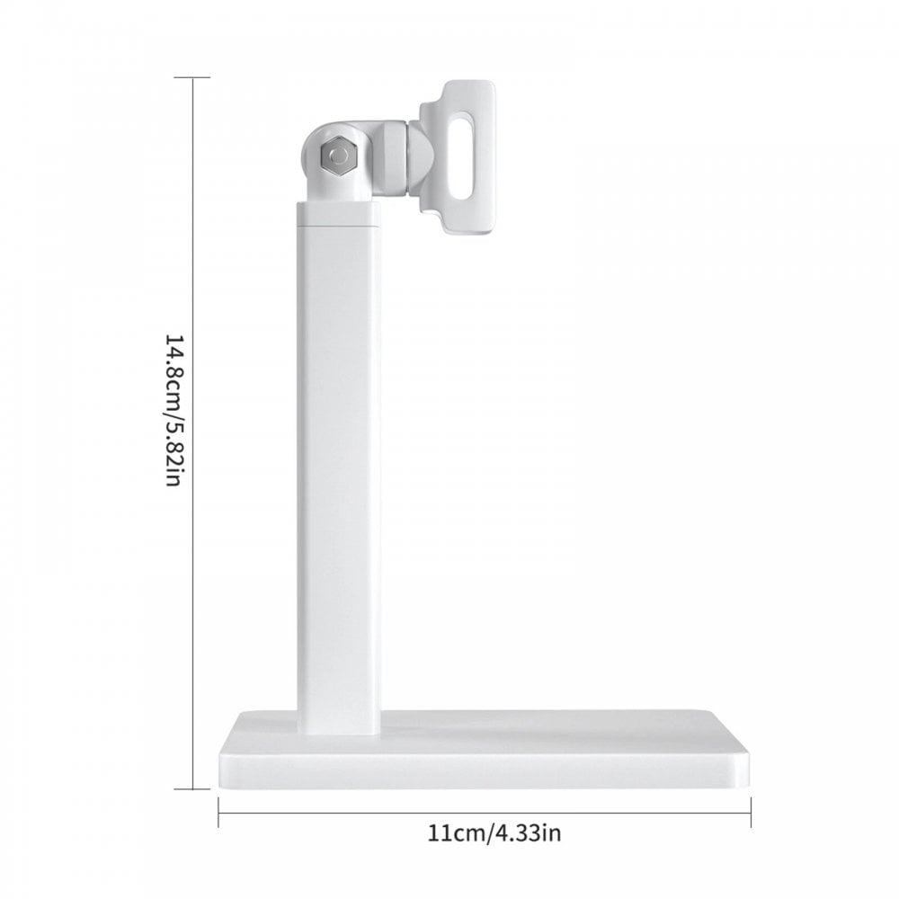 Mini Handheld LED Lamp With Magnetic Holder - White