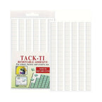 Reusable Glue Clay & Removable Tacky For Nail Art Display - 96pcs White