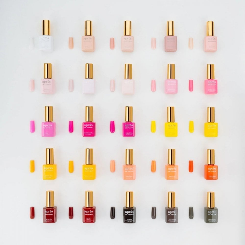 APRES 100 Gel Couleur Bundle - Second Edition Bundle (HEMA & TPO Free)
