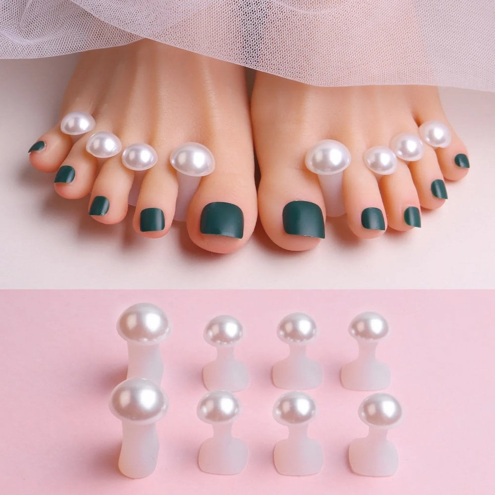 TNBL Pearl Silicone Toe Seperators 8pcs