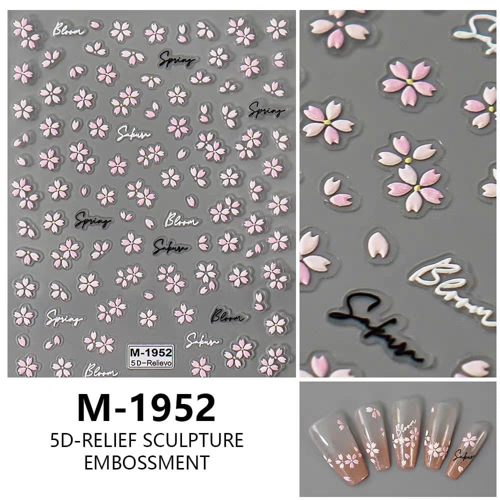 5D Sticker - #M1952 Cherry Blossom