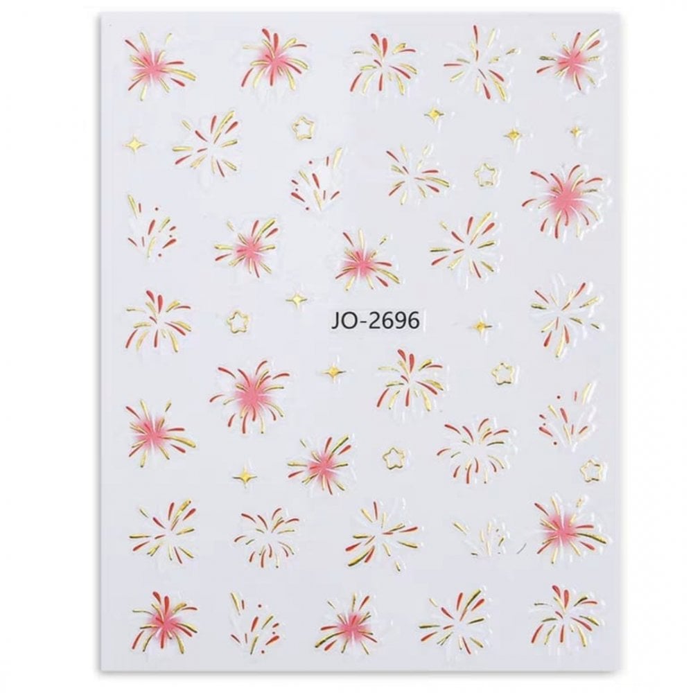 5D Sticker - #JO2696 Fireworks