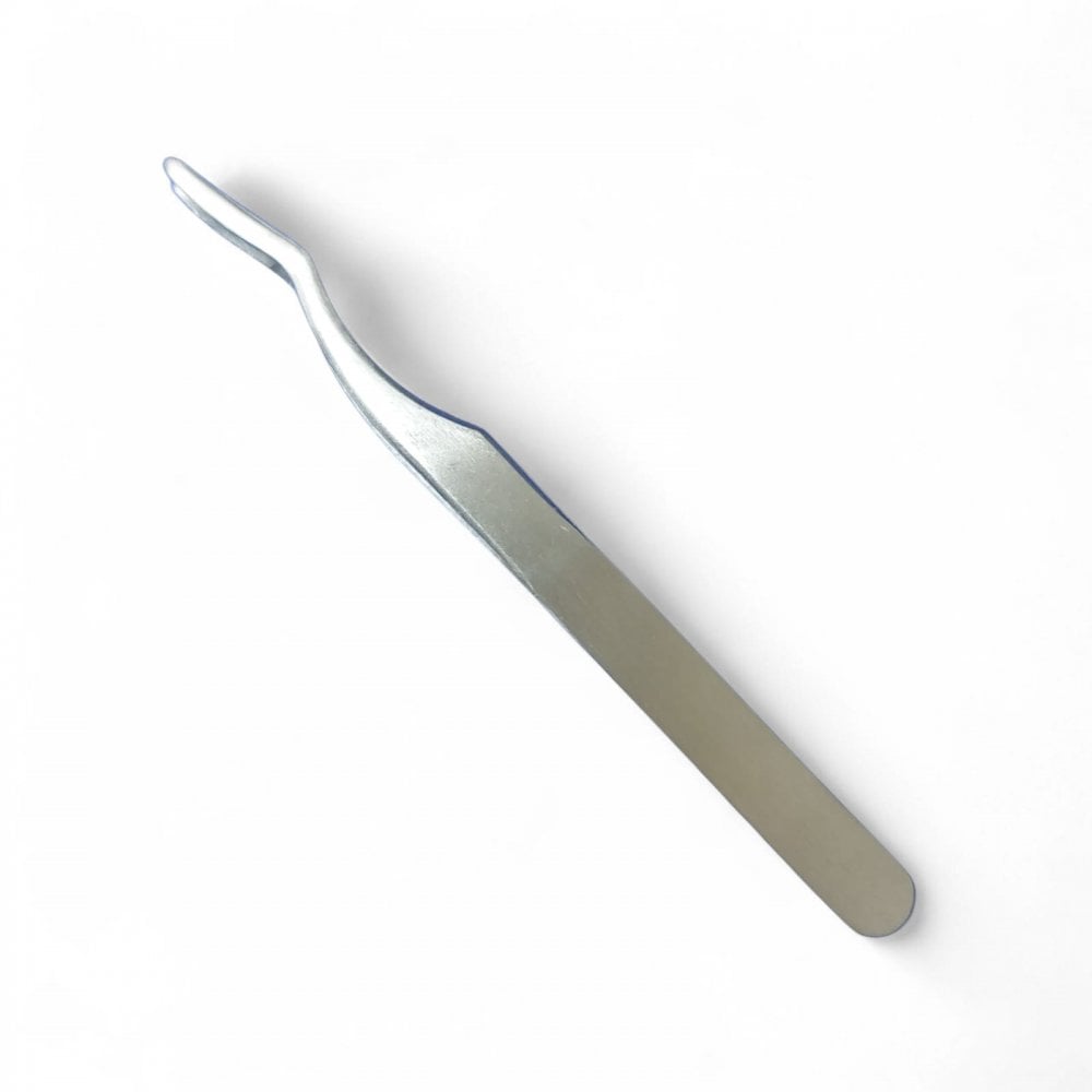 TNBL Grafting Eyelash Tweezers Silver