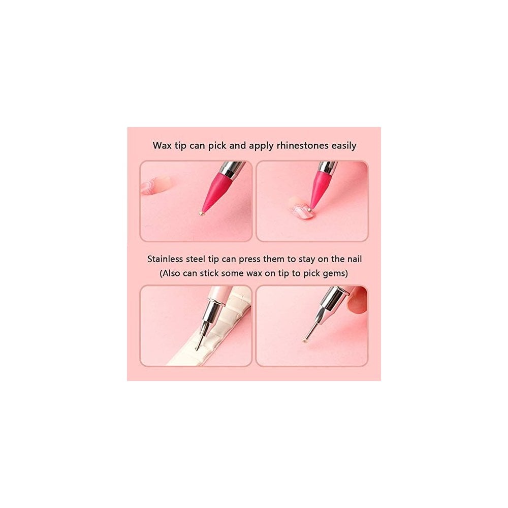 TNBL Dual-Ended Diamond Picker Tool 2 in 1 with lid