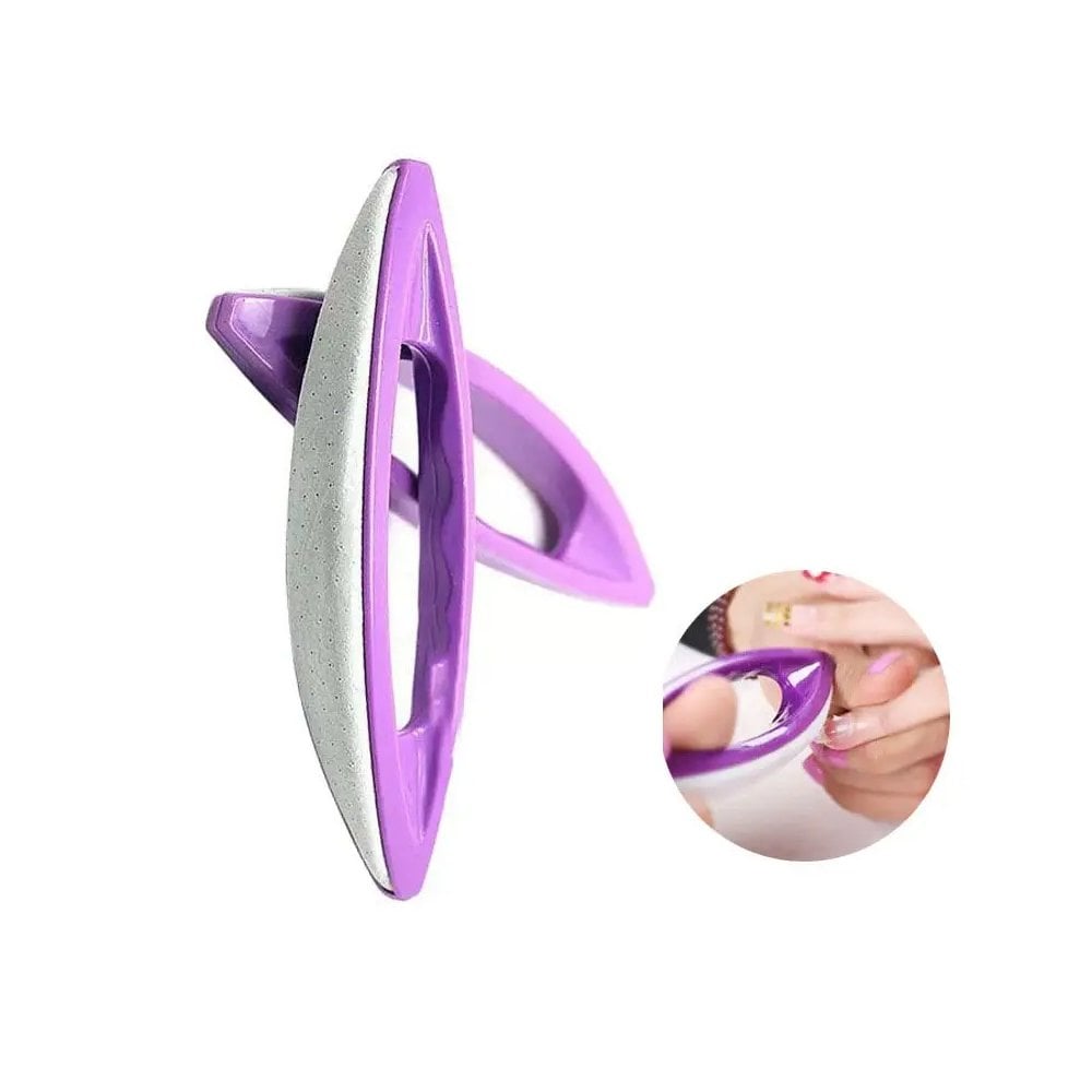 TNBL Buffing File With Handle - Purple