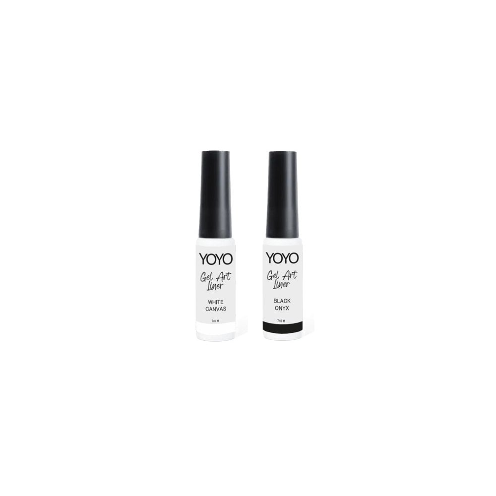 YOYO Gel Art Liner Duo (Black & White) 7ml