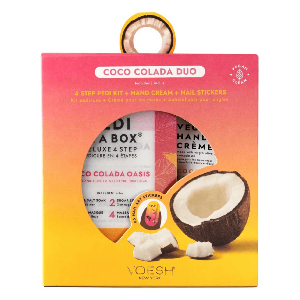 VOESH Coco Colada Duo with Nail Stickers