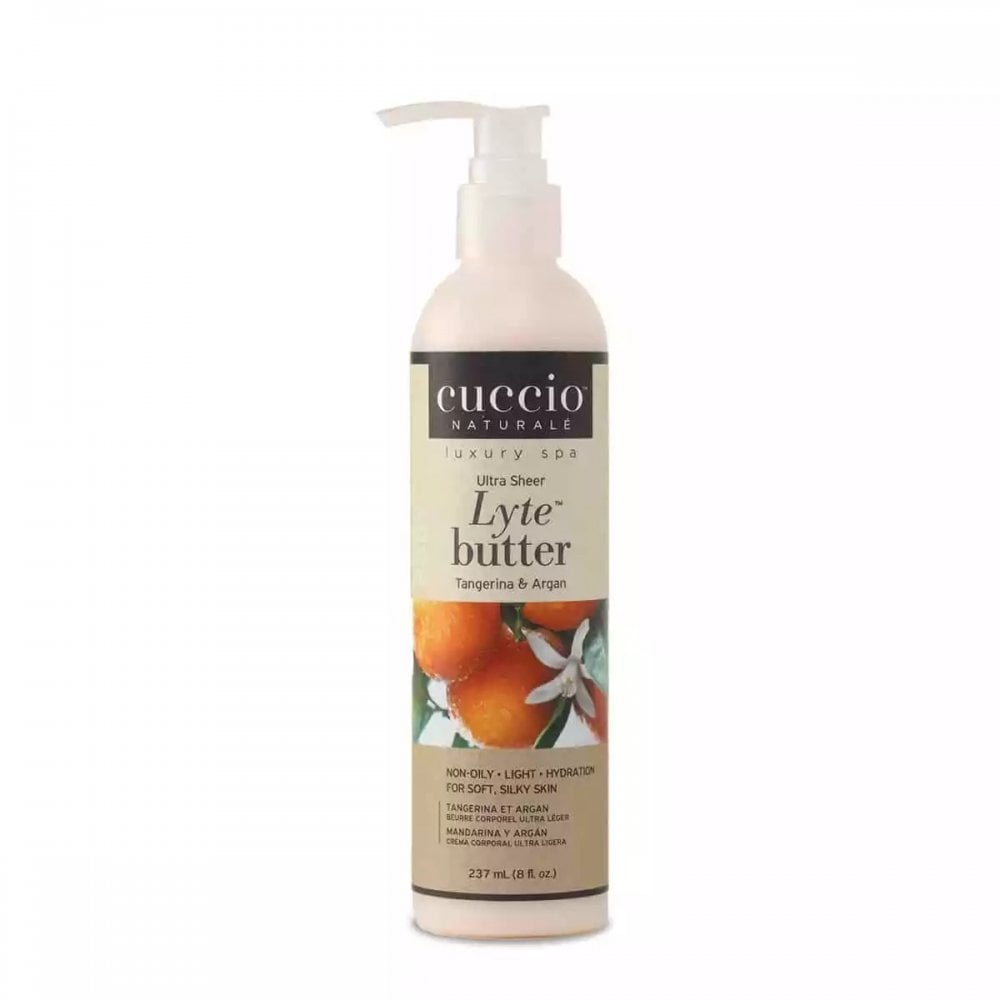 CUCCIO Naturale Lyte Body Butter 237ml (8oz) - Tangerina & Argan