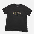 APRES Unisex Black & Gold Shirt