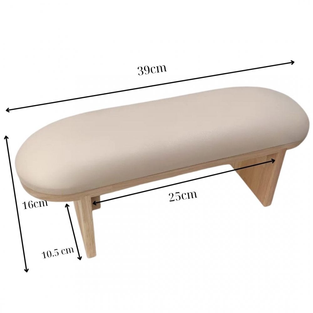 Elevated Nail Arm Rest - Nude
