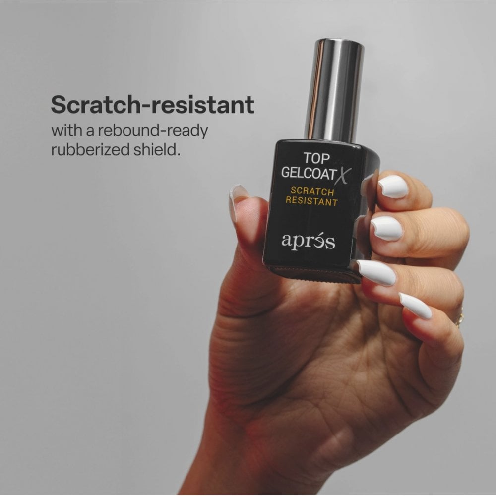 APRES Rubber Topcoat X Scratch Resistant 30ml (Hema-Free & TPO Free)