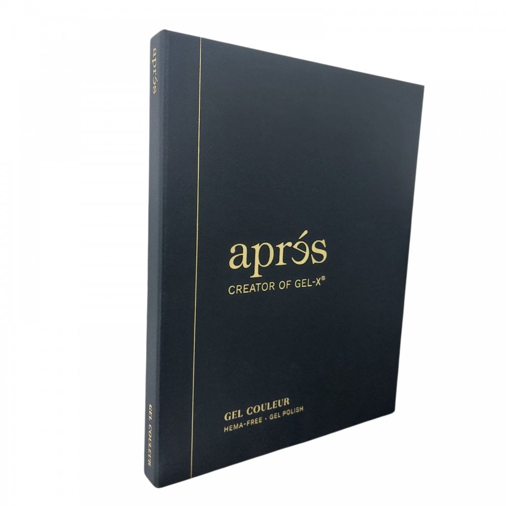 APRES 200 Gel Couleur HEMA-FREE Display Book - Black