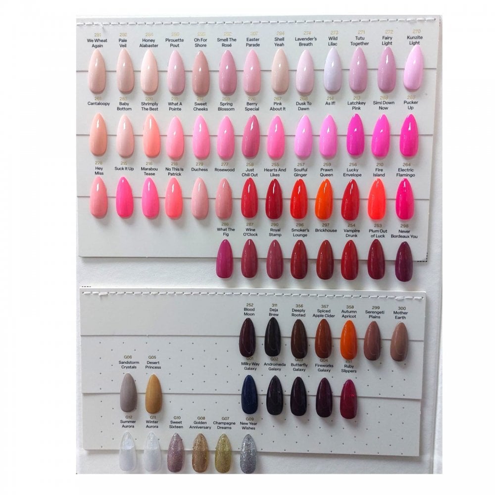 APRES 200 Gel Couleur HEMA-FREE Display Book - Black