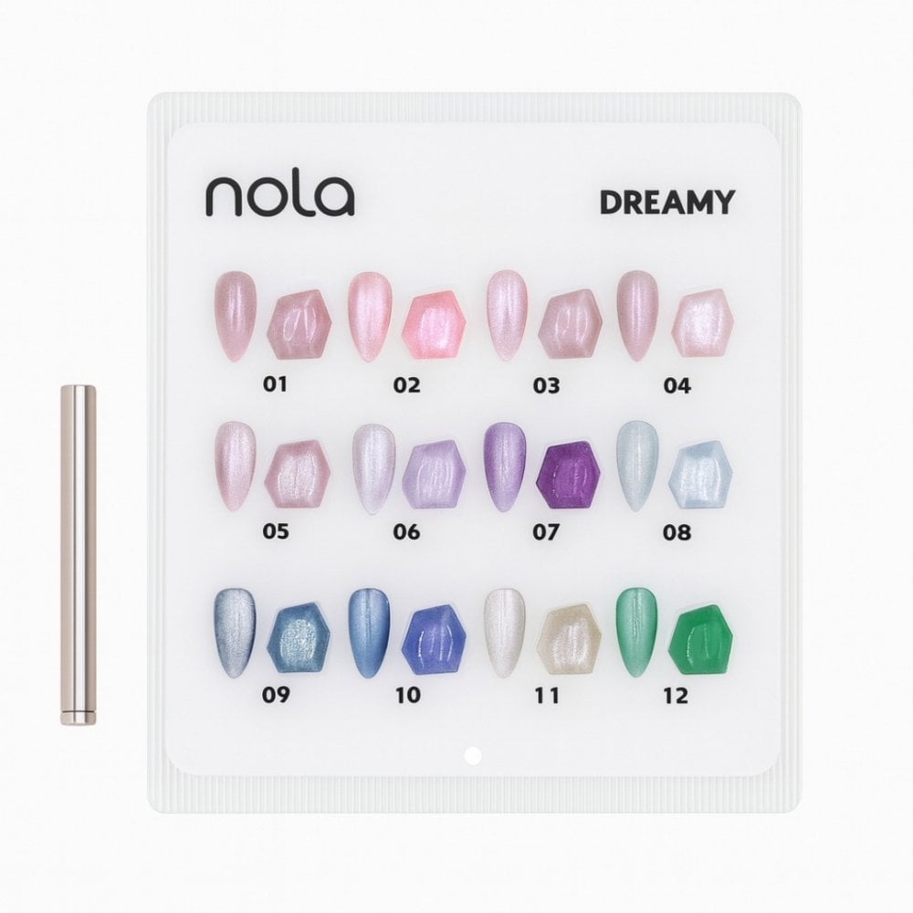Nola Gel Polish Dreamy Cat Eye Collection 15ml HEMA & TPO Free