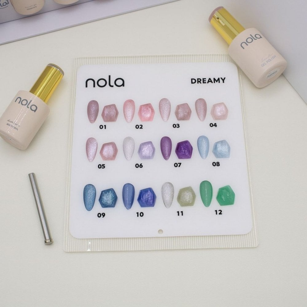 Nola Gel Polish Dreamy Cat Eye Collection 15ml HEMA & TPO Free