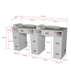 VINA Manicure Nail Table - Double