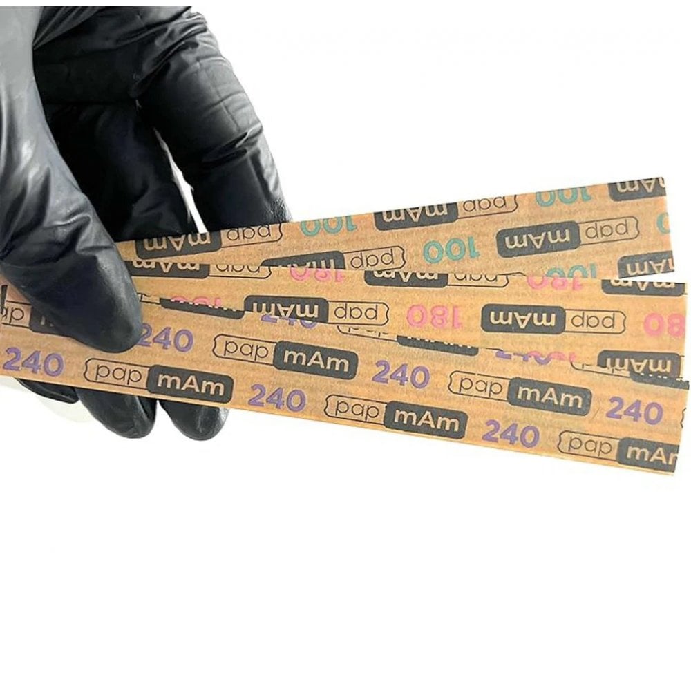 STALEKS PRO Test Kit Expert (PapmAm Mix Files On A Wooden Base 100/180/240 Grit)