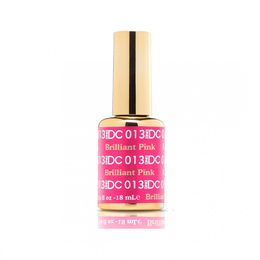 DND DC Gel Polish Only 18ml - DC013 Brilliant pink
