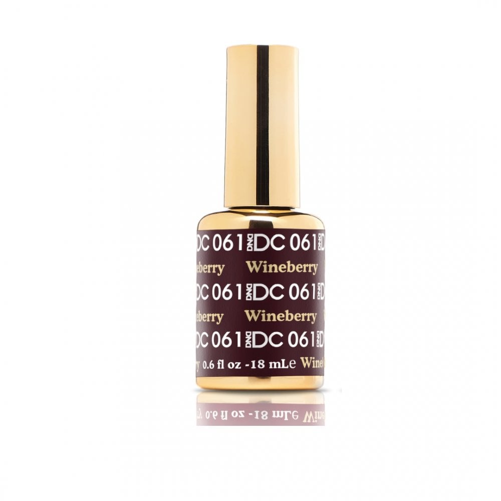 DND DC Gel Polish Only 18ml - DC061 Wineberry