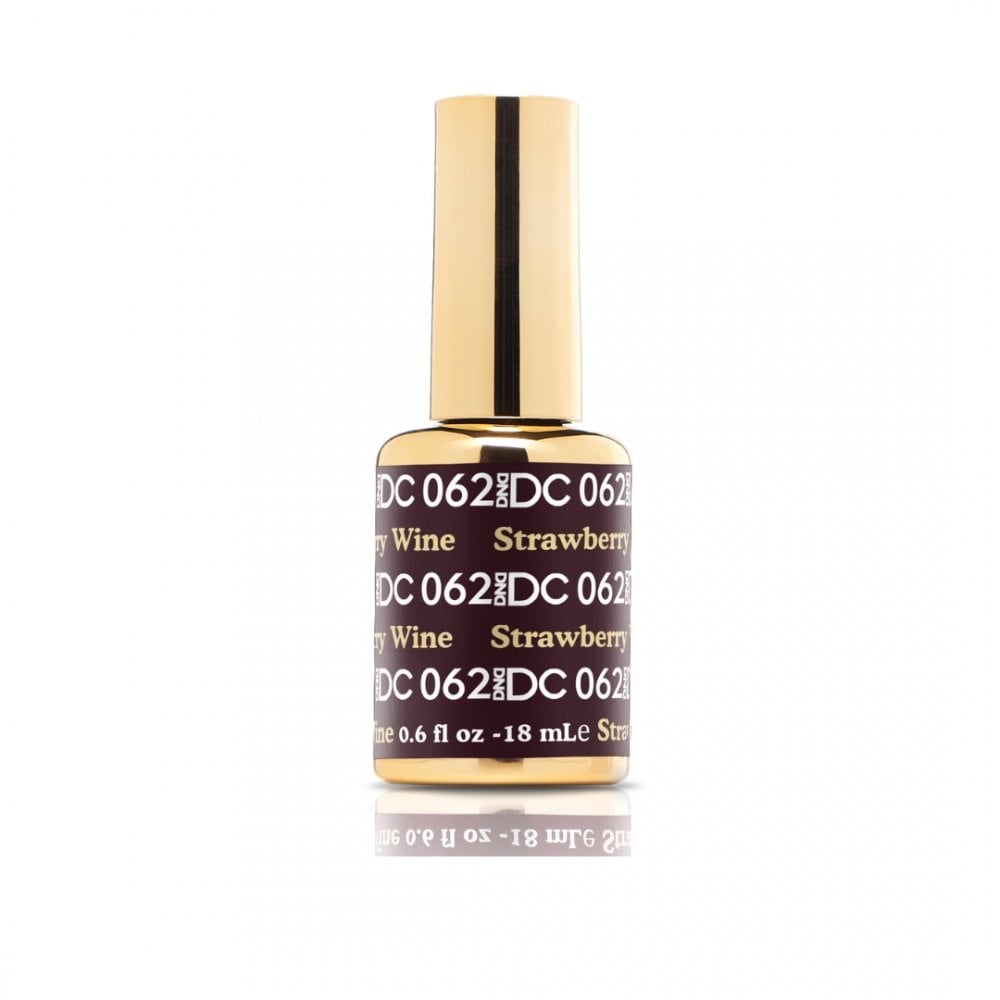 DND DC Gel Polish Only 18ml - DC062 Strawberry Wine