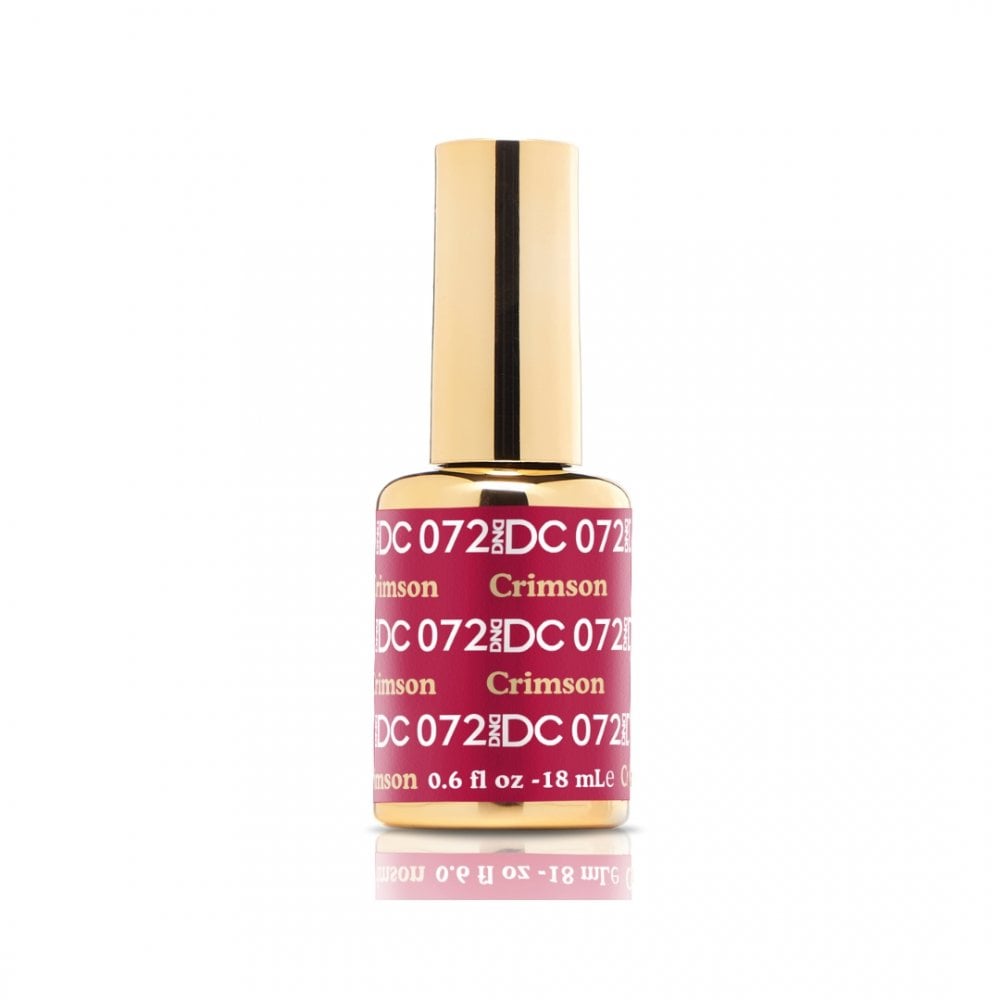DND DC Gel Polish Only 18ml - DC072 Crimson