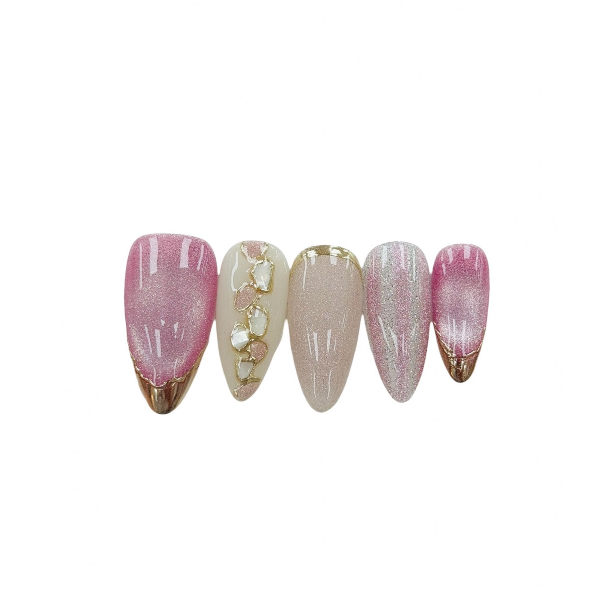 Pre Painted Nail Art Nail Tips