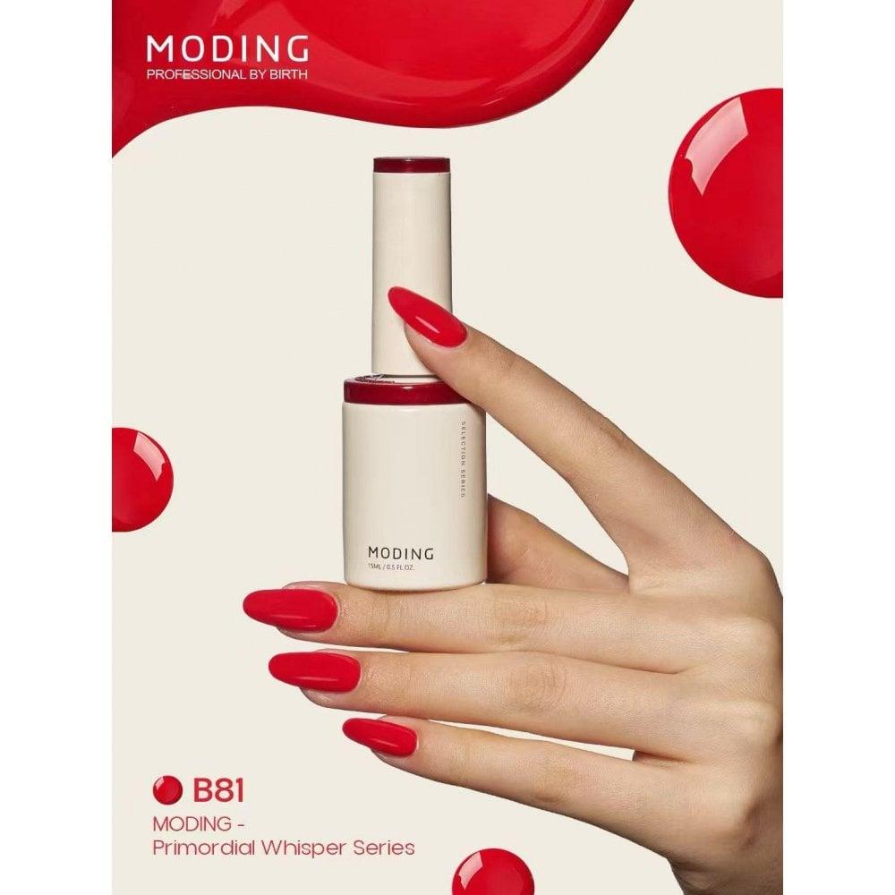 MODING TPO & HEMA Free Gel Polish 15ml â€“ Apple Red B81