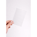 Clear Ribbed Acrylic Nail Display Board