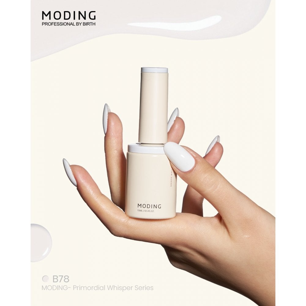 MODING TPO & HEMA Free Gel Polish 15ml â€“ White B78