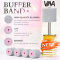 VINA Nail Buffer Band - 5pcs/Box (240 Grit)