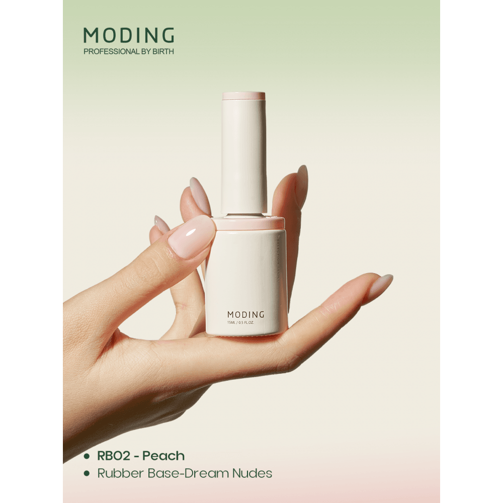 MODING Rubber Base 15ml - Peach