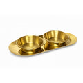 Pedicure Display Dish Set - Gold