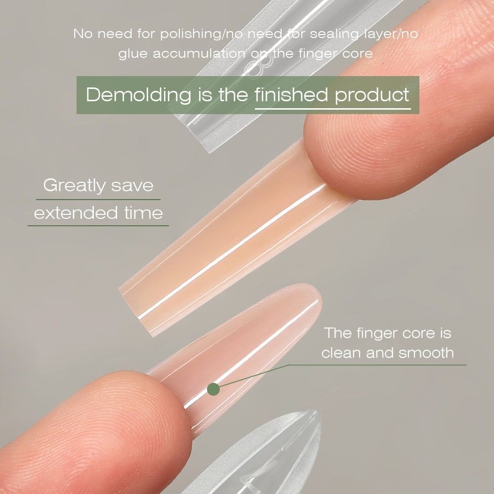 MR NAIL Sandwich Nail Extensions-Dual Forms Tip Box