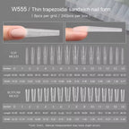 MR NAIL Sandwich Nail Extensions-Dual Forms Tip Box