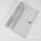 Transparent Nail Art Sample Book Reusable Display Pages