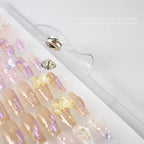 Transparent Nail Art Sample Book Reusable Display Pages