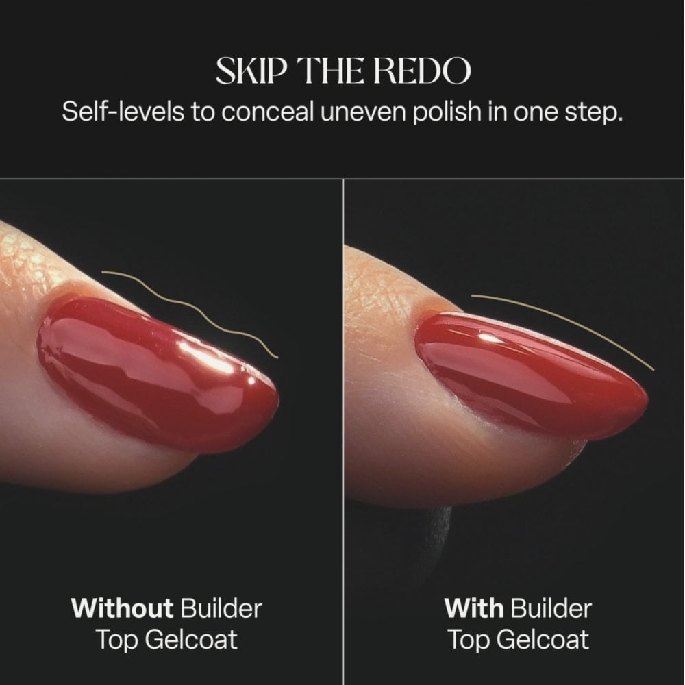 APRES Builder Top Gelcoat Non-Wipe, 15ml - (HEMA/TPO-Free)