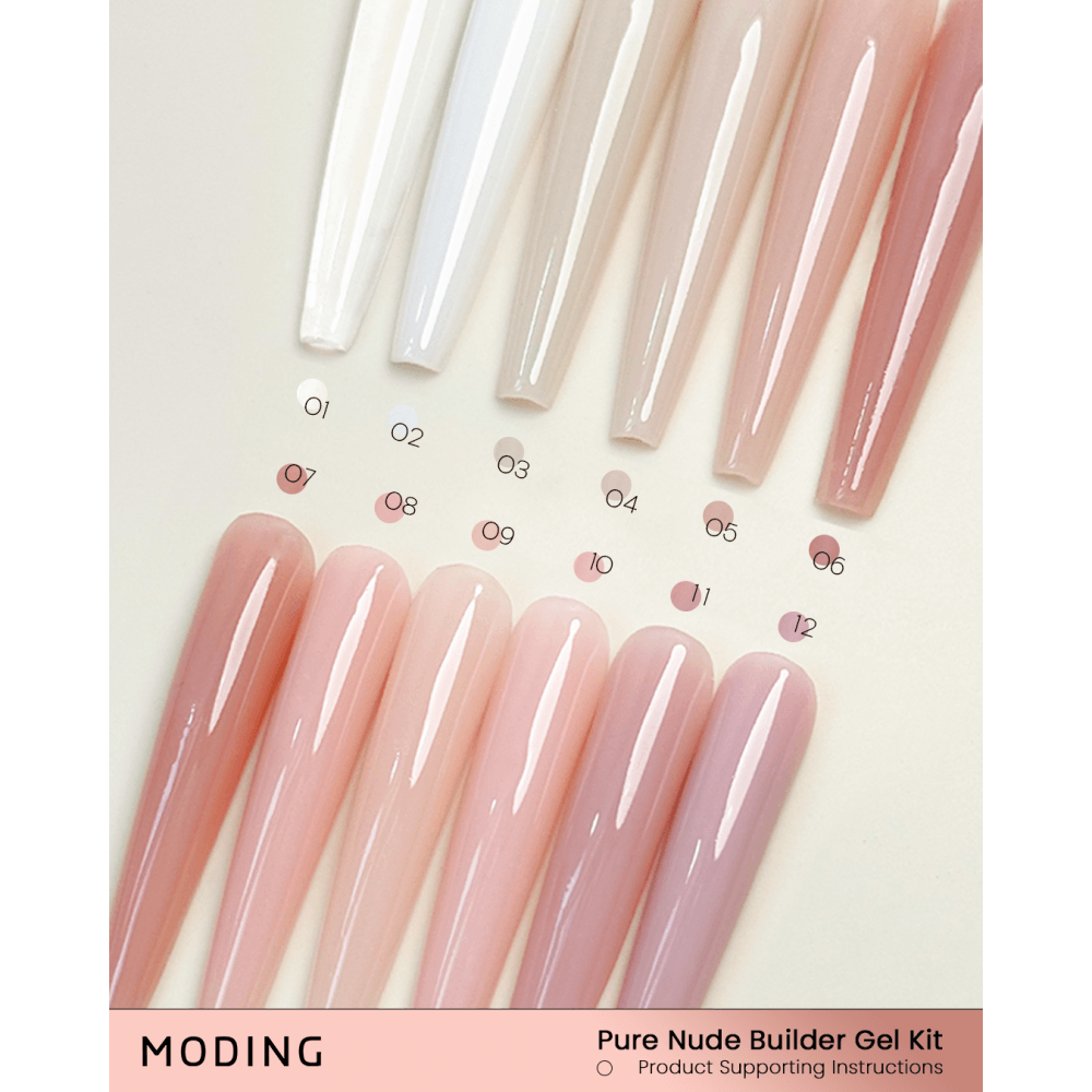 MODING Pure Nude Mousse Builder Gel 20gr