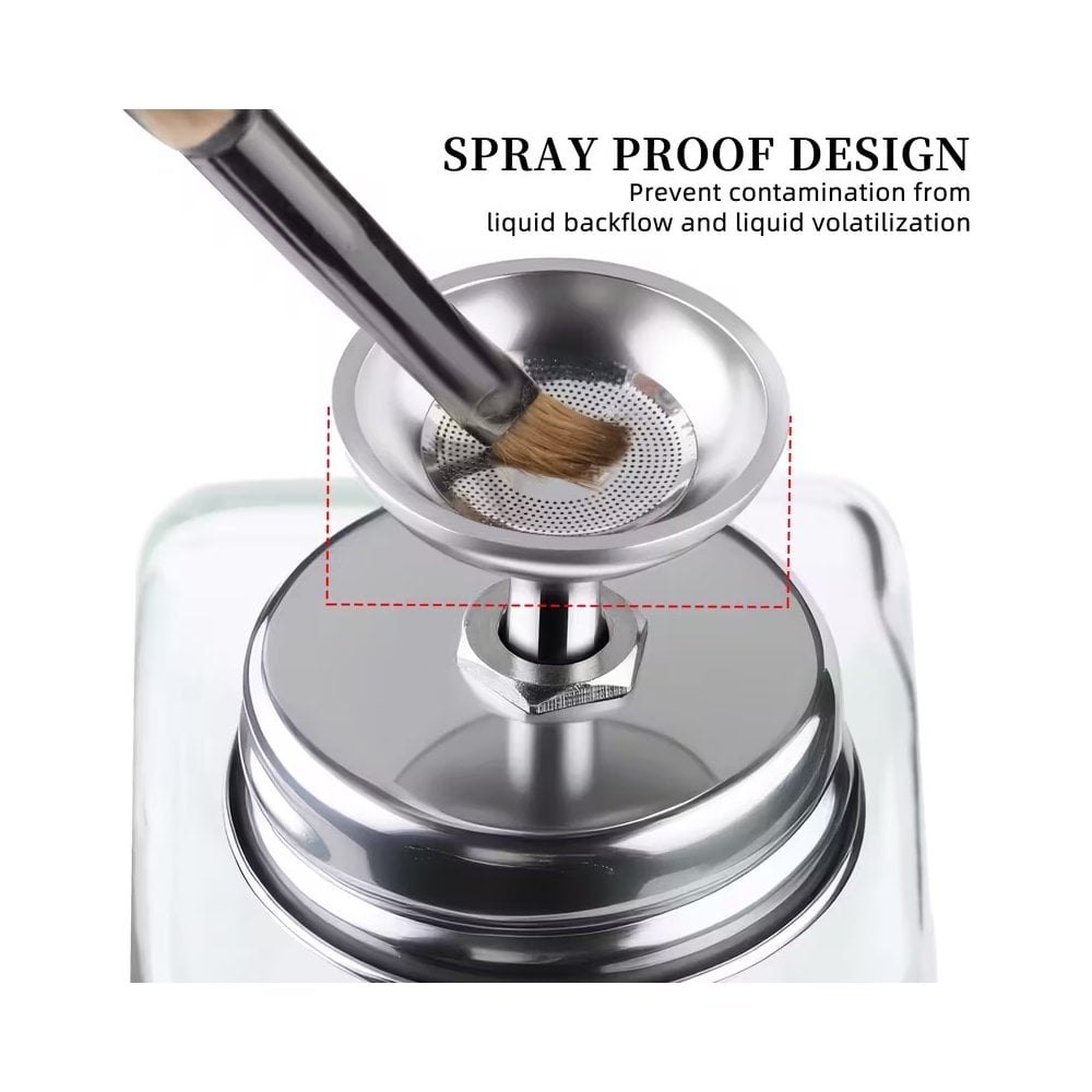TNBL Glass Acetone Pump Dispenser 180ml