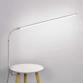 Slim LED Daylight Lamp with Clamp - White
