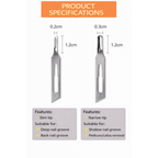 TNBL Professional Ingrown Toenail Blade Set (2 Blade Heads)