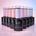 AVP Gel Colour - Bundle of 12 Random Pastel Shades 15ml