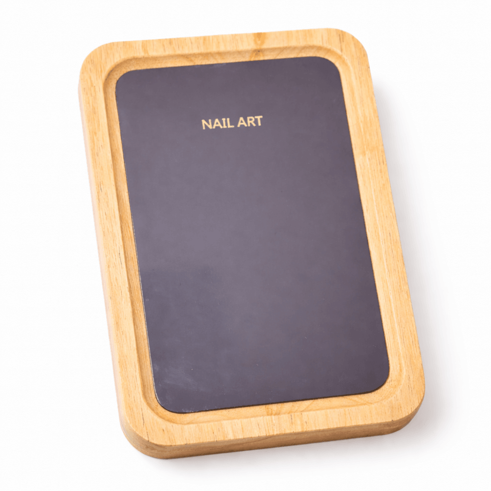 TNBL Magnetic Manicure/Pedicure Wooden Nail Tray