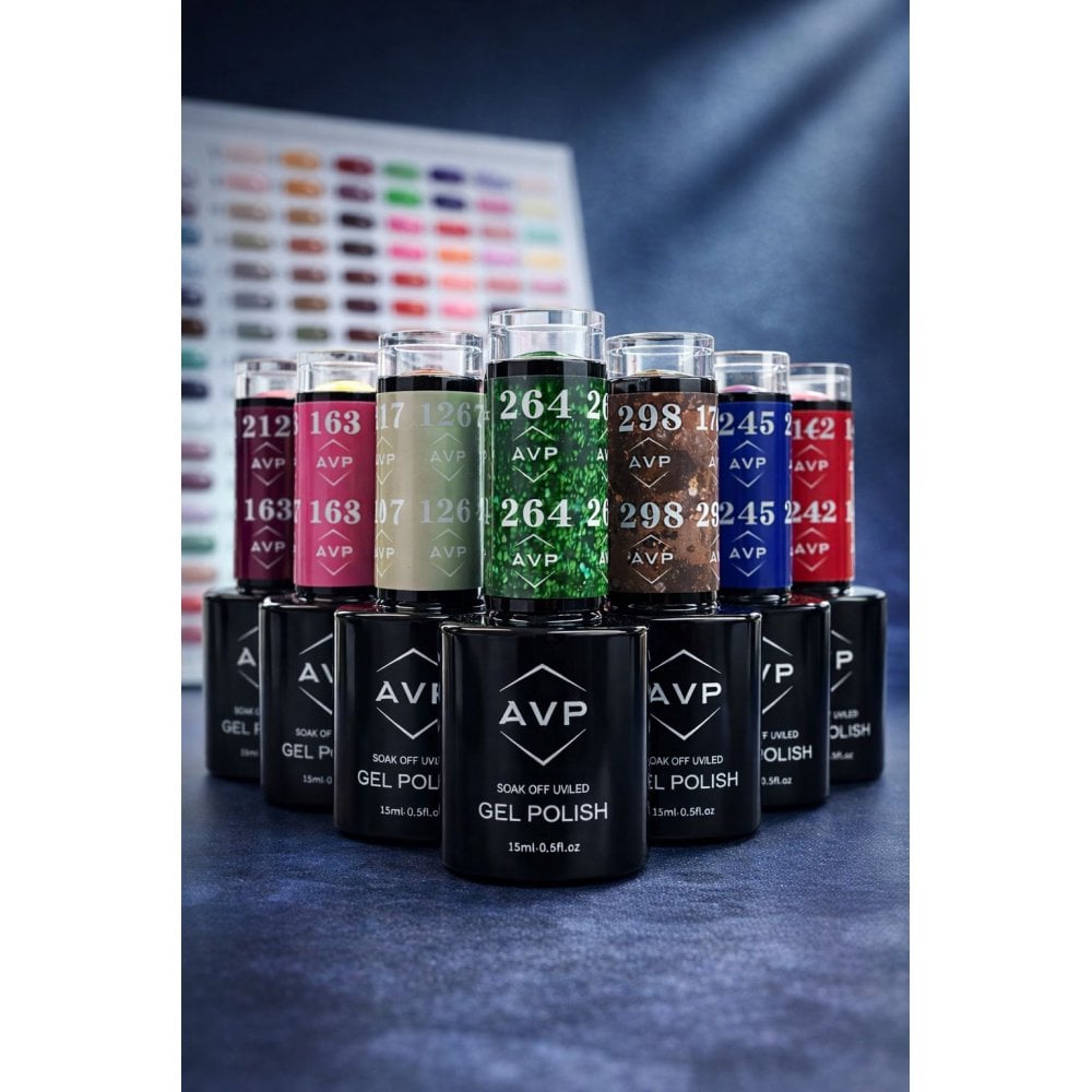 AVP Gel Colour - Bundle of 24 Random Shades 15ml