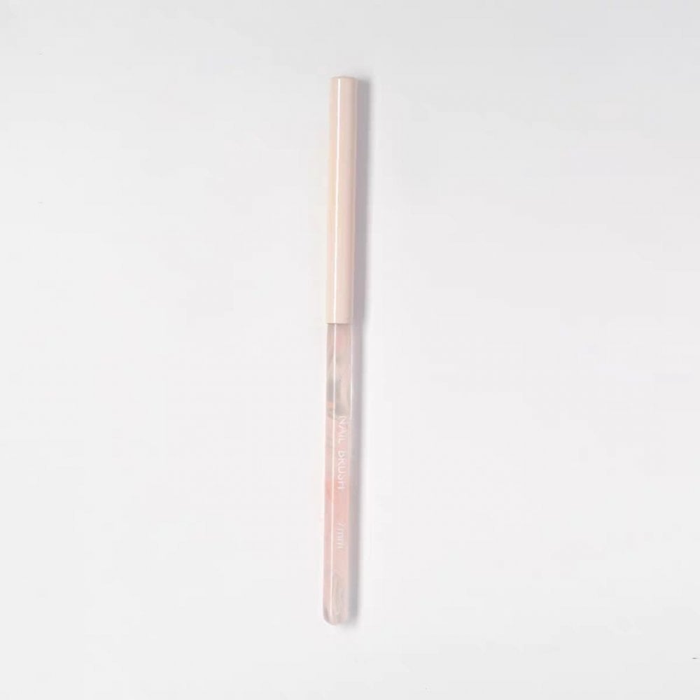 Nail Art Gel Detail/ Liner Brush - Pink Marble With Lid