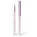 Nail Art Gel Detail/ Liner Brush - Marble Purple With Lid