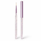 Nail Art Gel Detail/ Liner Brush - Marble Purple With Lid