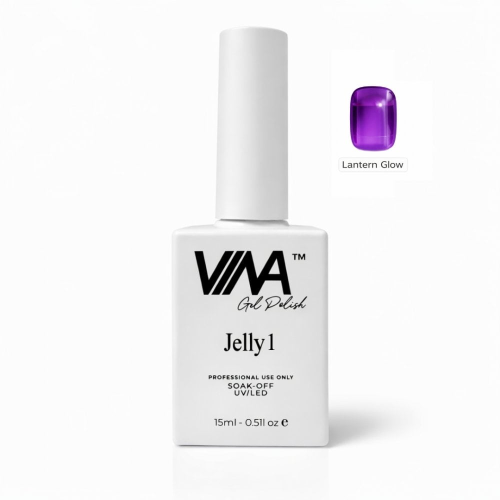VINA Gel Polish Jelly Collection 15ml HEMA & TPO Free