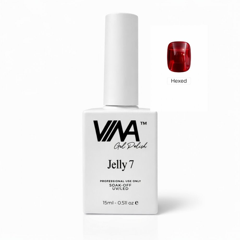 VINA Gel Polish Jelly Collection 15ml HEMA & TPO Free