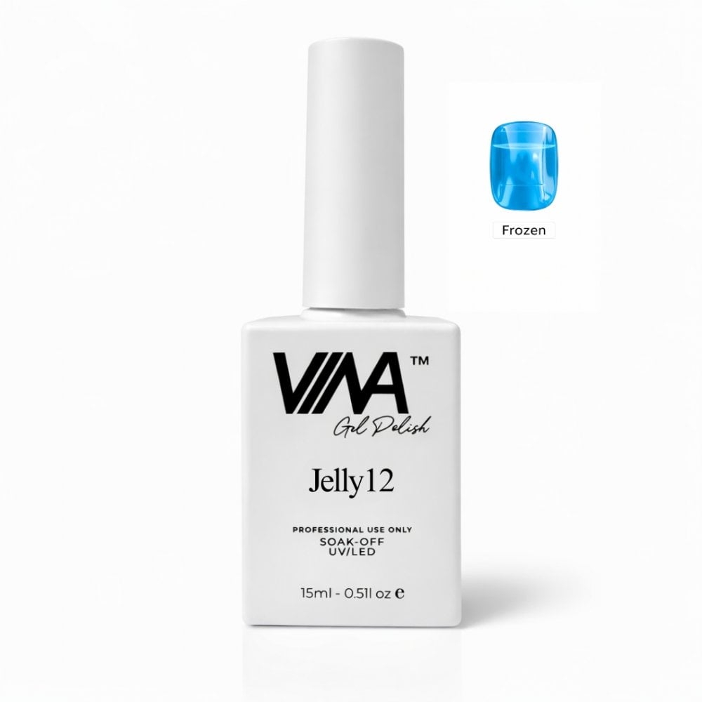 VINA Gel Polish Jelly Collection 15ml HEMA & TPO Free